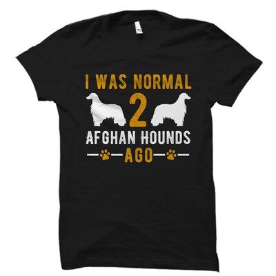 Afghan Hound T-Shirt. Afghan Hound Gift. Afghan Hound Owner Shirt. Dog Lover Gift. Dog Lover Shirt. Dog Shirt. Dog Owner Gift - image1